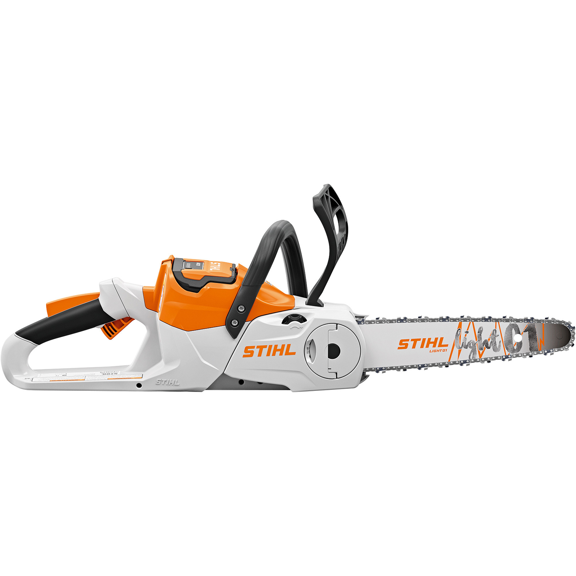 STIHL Battery-Operated Cordless Chainsaw Set, 12in. Bar, 1/4in. Chain Pitch, Model# MSA 70